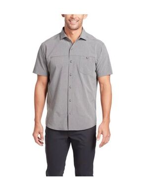 Kuhl Men's Optimizr Short Sleeve Size Large Slate